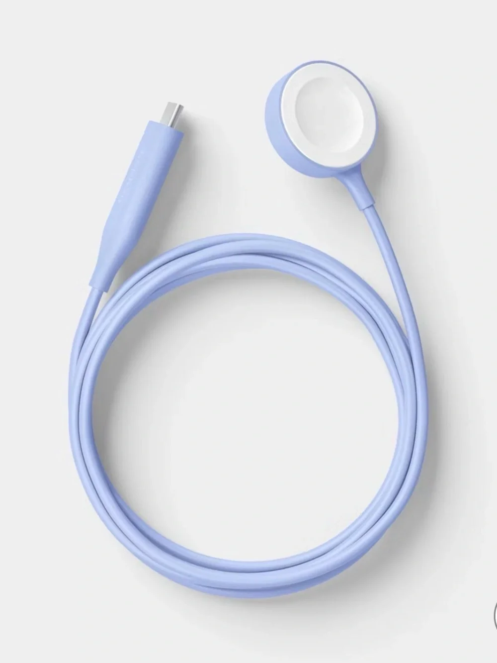 heyday Magnetic Apple Watch Charging Cable in Periwinkle Blue